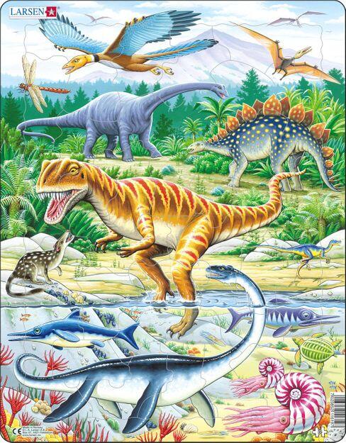 Dinosaur 35 Piece Children's Jigsaw Puzzle, Springbok