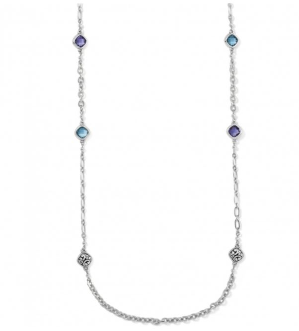 Elora Gems Sky Long Necklace | Brighton | Borrego Outfitters