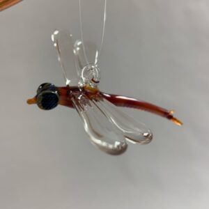 Al Caspersen Glass Amber Dragonfly | Borrego Outfitters
