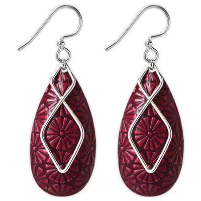 Jody Coyote 2952 Festival Collection Burgundy Borrego Outfitters