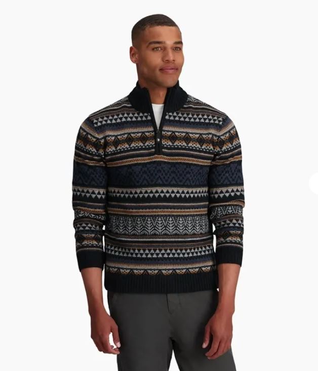 Ponderosa 1/4 Zip Men's Sweater | Royal Robbins | Borrego Outfitters