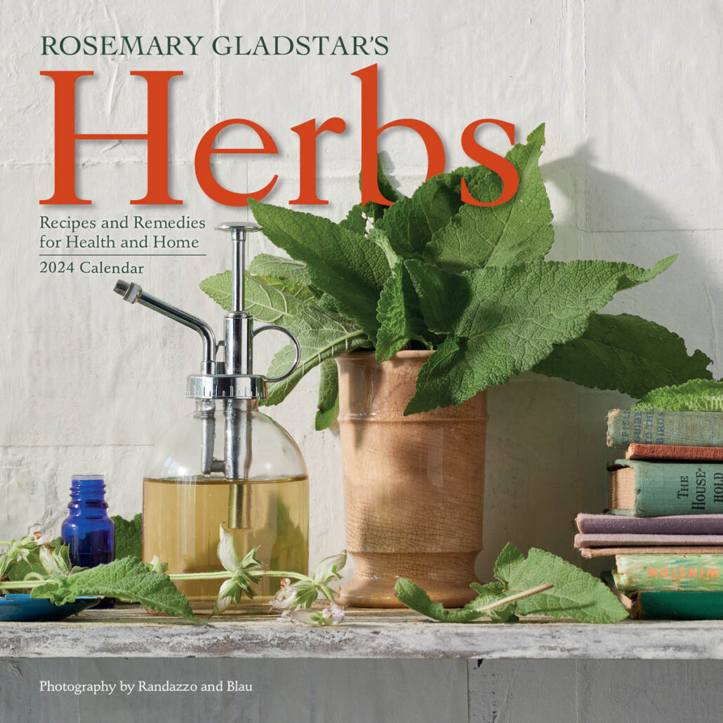 2024 Calendar Rosemary Gladstar's Herbs Workman Publishing