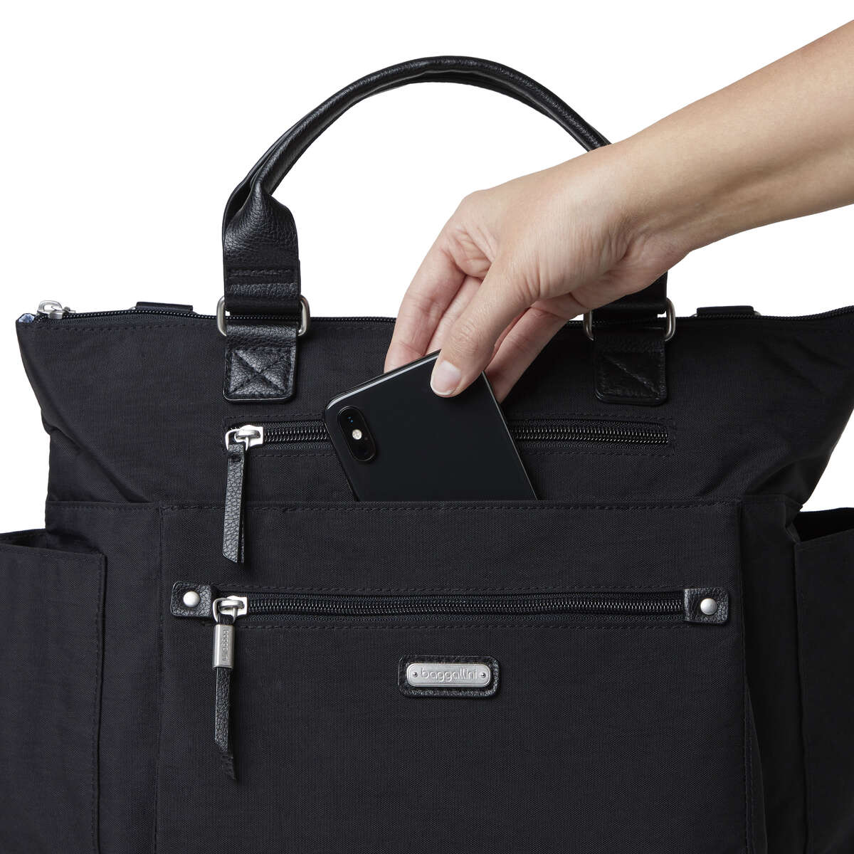 Mini Backpack Convertible Black Bag UNDER1SKY｜TikTok Search