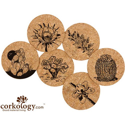 Corkology Oldwest Plants Corkology Cork Coasters Borrego Outfitters