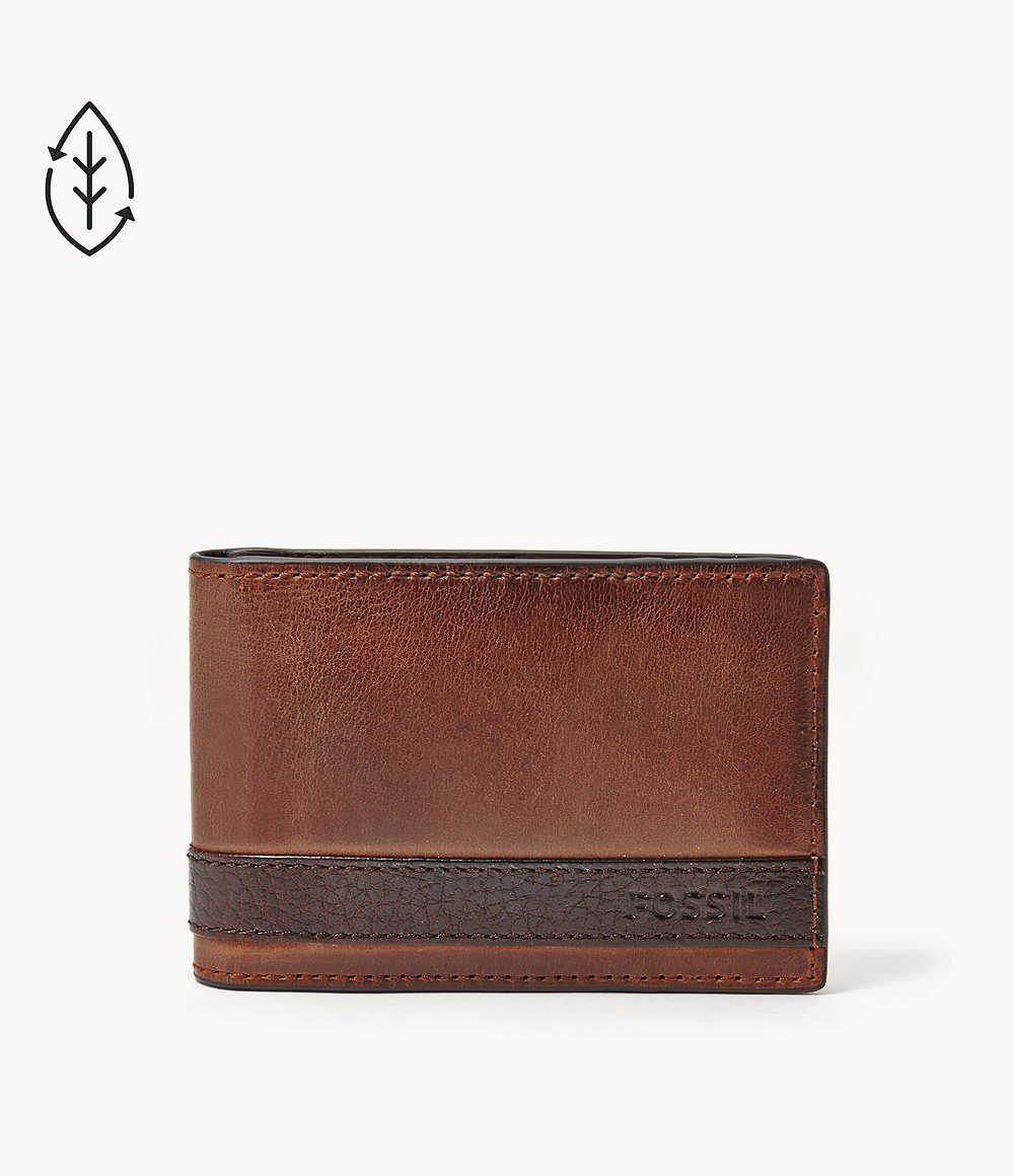 Quinn Money Clip Bifold Wallet | Fossil | Borrego Outfitters