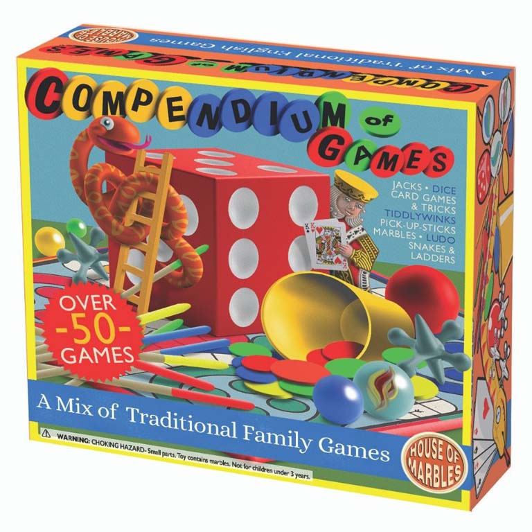 House Of Marbles Compendium Of Games 14283 Borrego Outfitters
