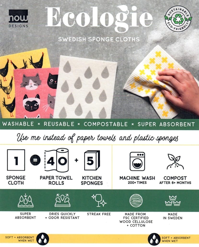 Ecologie Swedish Sponge Cloth - A Dash of That